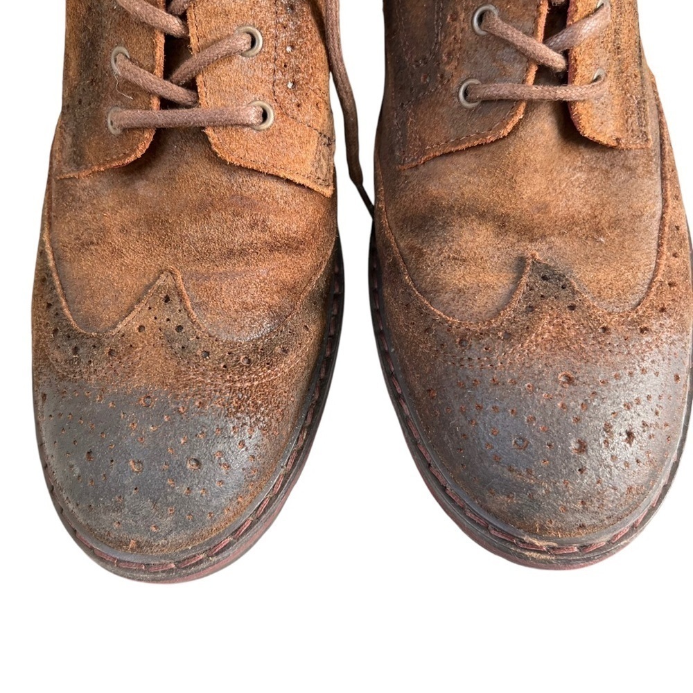 Fluchos Boots Men Sz 8 EU 41 Brown Distressed Leather Hipster Spain - Picture 5 of 11
